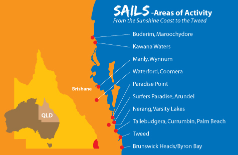 SAILS Area of Operation